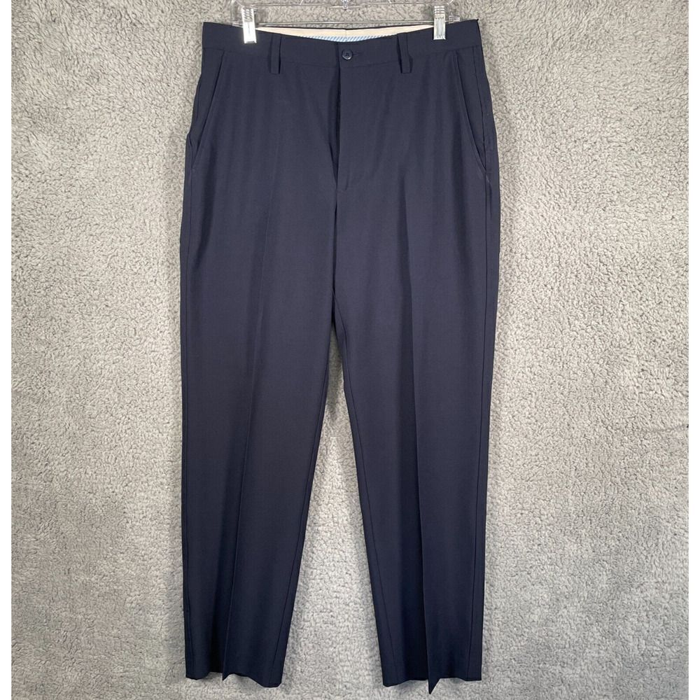 FootJoy Golf Pants Men 32 x 32 Blue Stretch Performance Knit Khakis